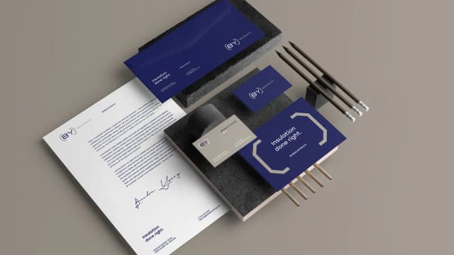 Marca, Identidade visual e Site — BY Insulation (Canadá)