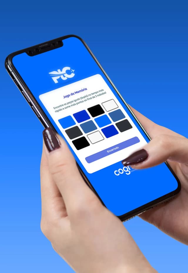 Jogo da Memória — Celular, Totem, Desktop — Cogna