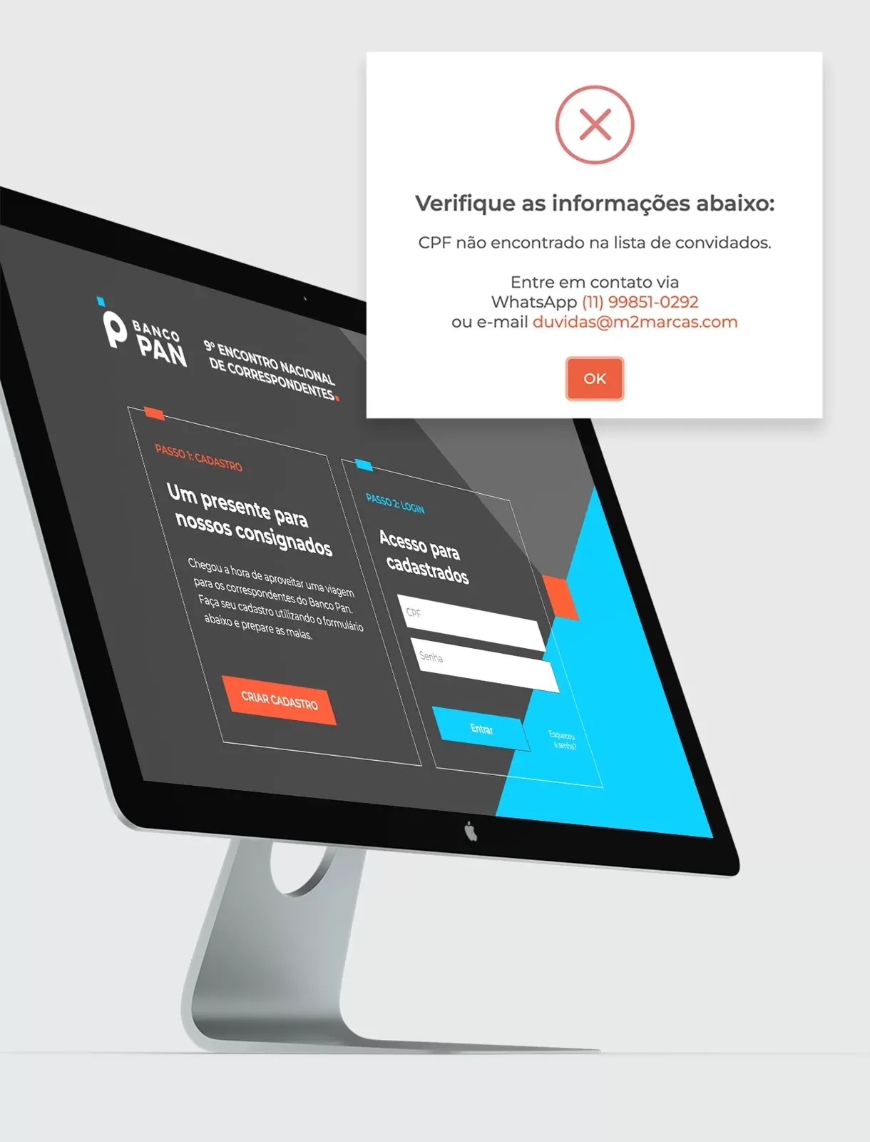 RSVP — Confirmação de Presença — Banco Pan
