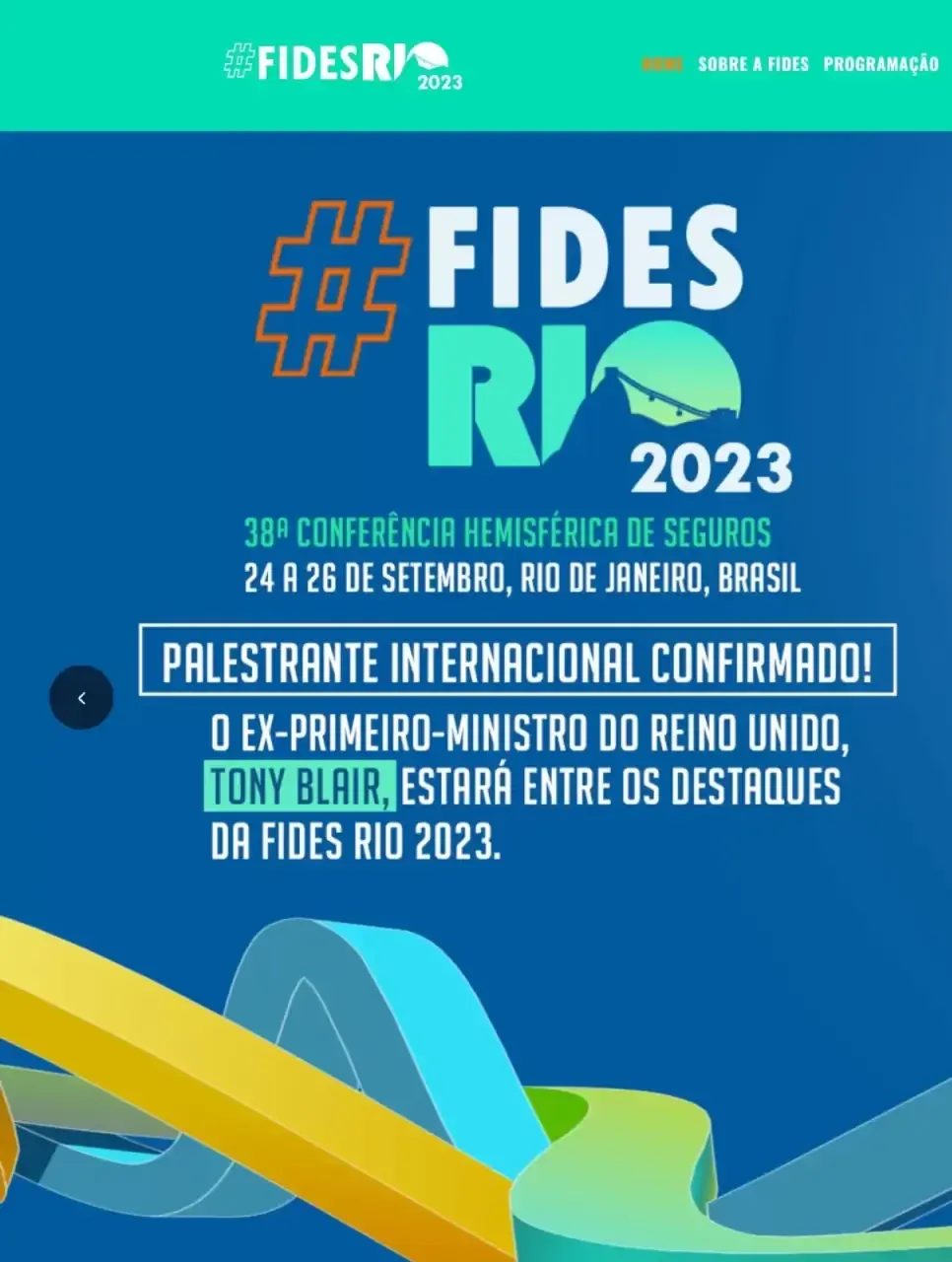 Site de Congresso — FIDES 2023