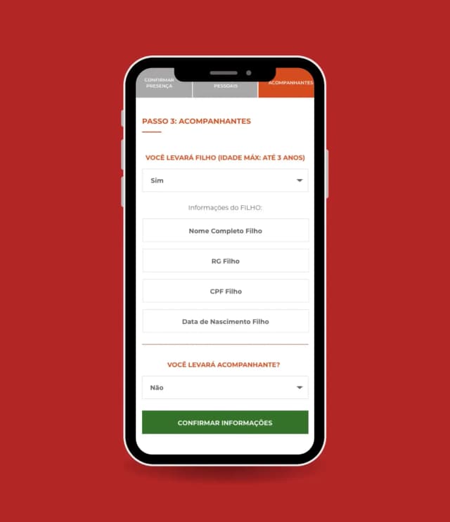 API para Eventos — Convenção BBI 2024