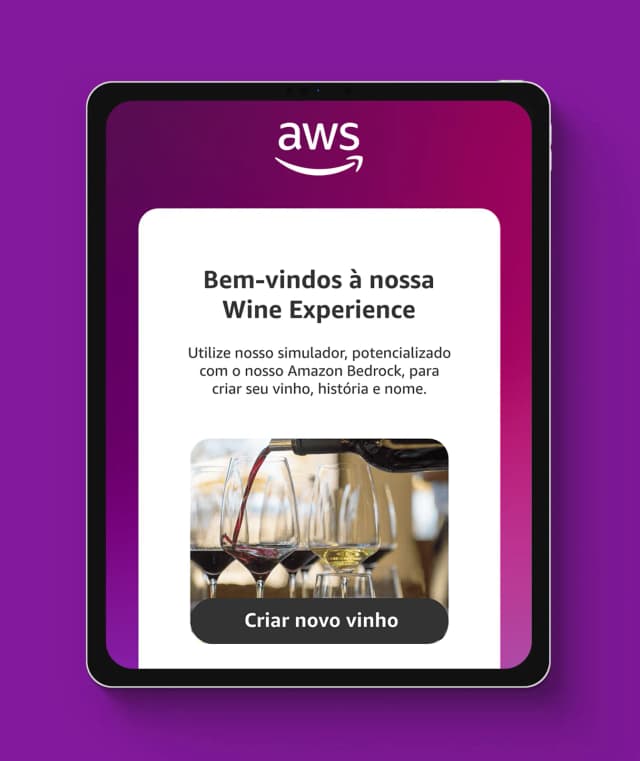 Oficina de Vinho com Inteligência Artificial — AWS