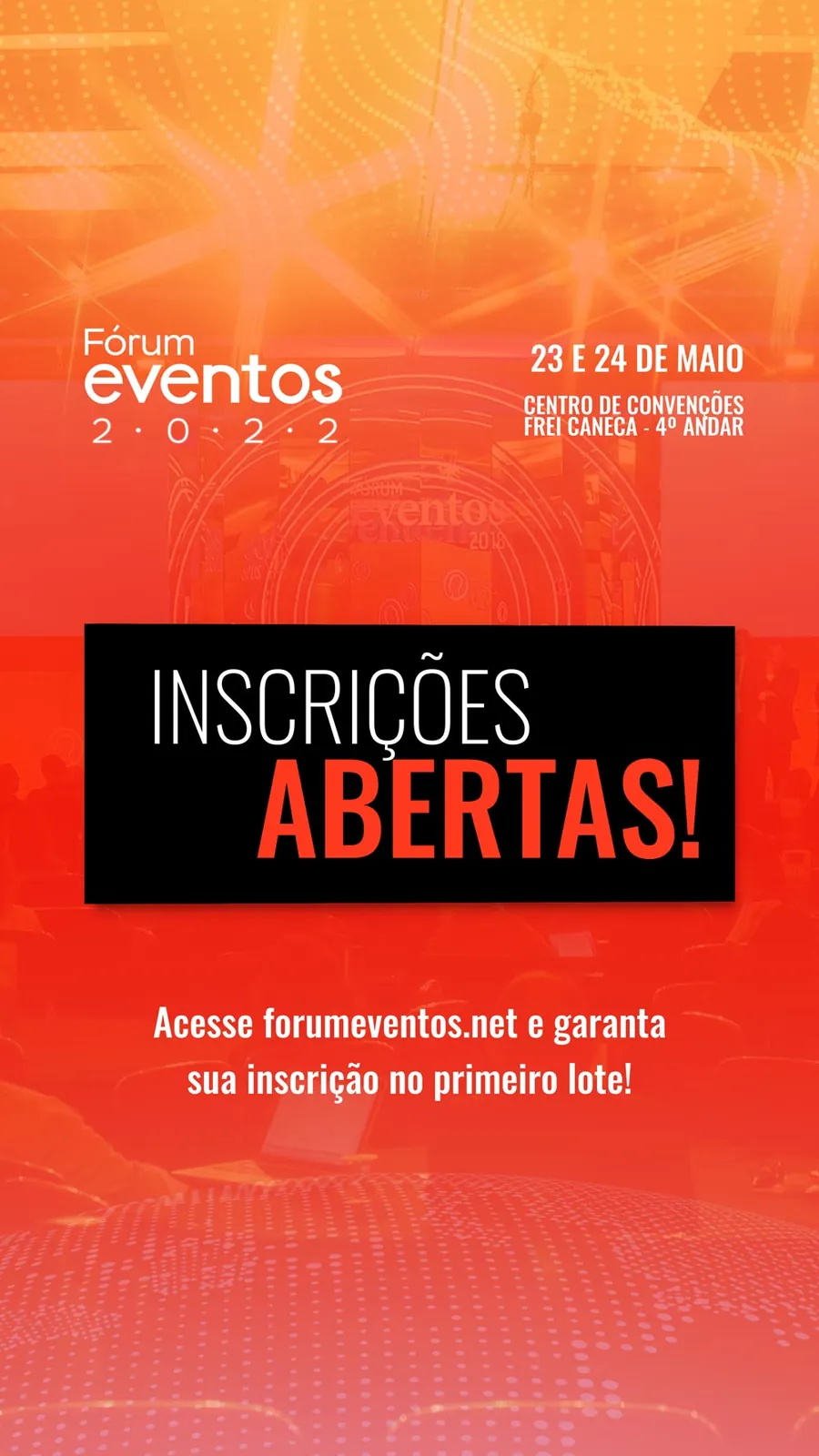 Campanha de Marketing — Fórum Eventos 2022