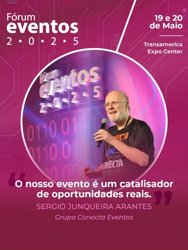 Quote Sergio Junqueira - Fórum Eventos 2025