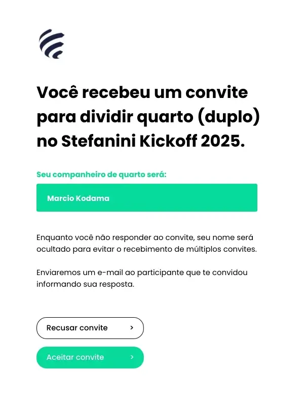 API Match de quartos Stefanini