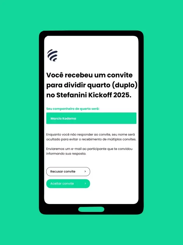 API Match de quartos Stefanini